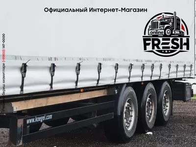 Шторки полуприцепы Kögel SN 24 3 Assen