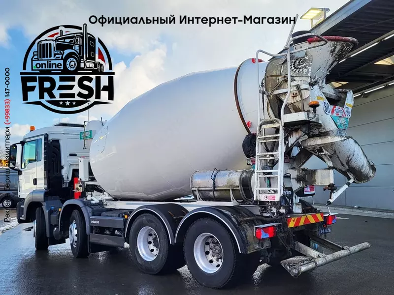 Бетономсеситель грузовик MAN TGS 32.360 8X4