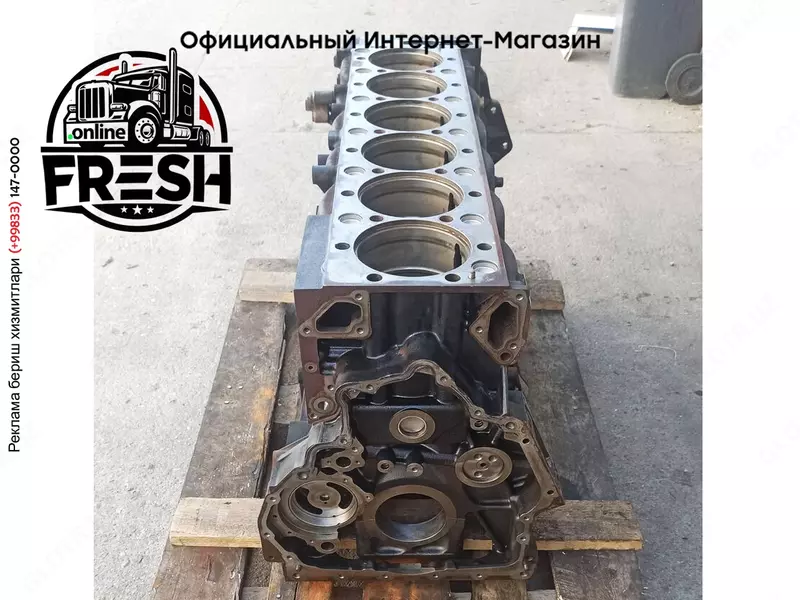 Блок цилиндров MAN Biturbo PTO D2676LOH30