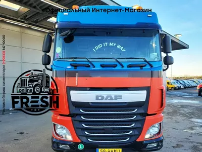 Шасси грузовик DAF XF 440 6X2