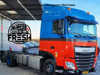 Шасси грузовик DAF XF 440 6X2