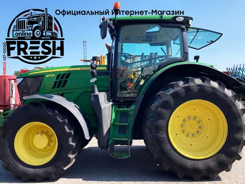 Колесный трактор John Deere 6170R