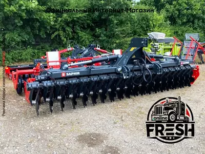Новая дисковая борона Saphir DS 505