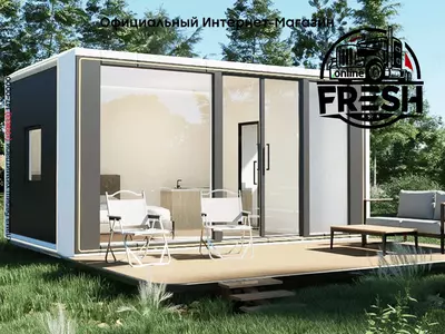 Модульный дом Apple Cabin VL-A2 площадью 17,4 м²