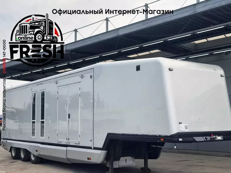 Закрытый полуприцеп Eksjö MT 15000 3 Assen 