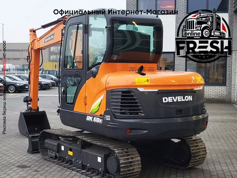 Мини-экскаватор Doosan DX60 E-10N