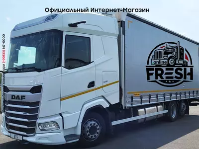Шторки грузовик DAF XG 480 6X2 