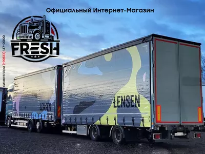 Шторки грузовик + прицеп DAF XF 480 6X2