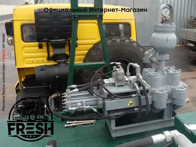 Буровая установка УГБ для бурения скважин на воду тяжелой серии (гидрогеология)