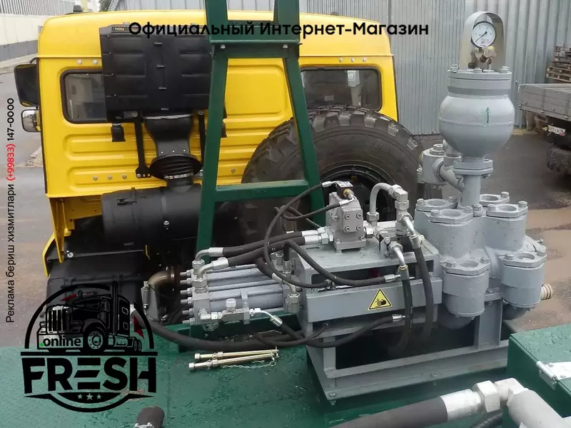 Буровая установка УГБ для бурения скважин на воду тяжелой серии (гидрогеология)