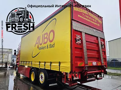 Тентованный грузовик Scania R450 TL 6X2 RETARDER
