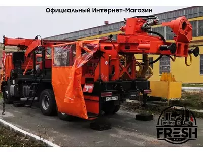 Буровая установка для бурения скважин на воду УРБ-210 (гидрогеология)