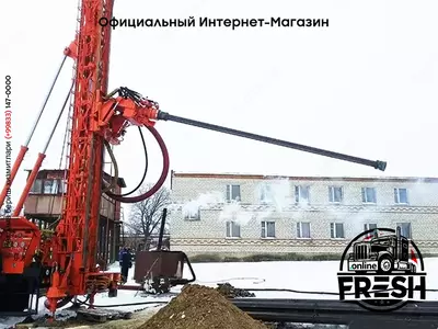 Буровая установка для бурения скважин на воду УРБ-210 (гидрогеология)