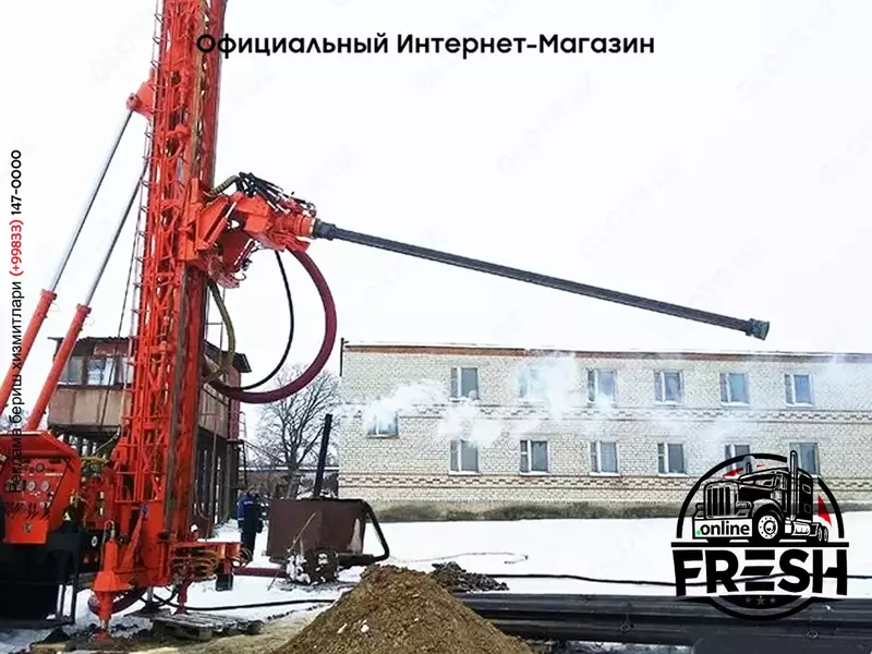 Буровая установка для бурения скважин на воду УРБ-210 (гидрогеология)