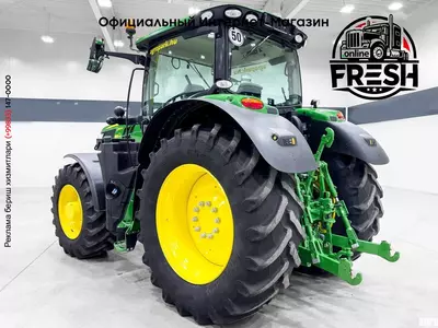 Колесный трактор John Deere 6195R