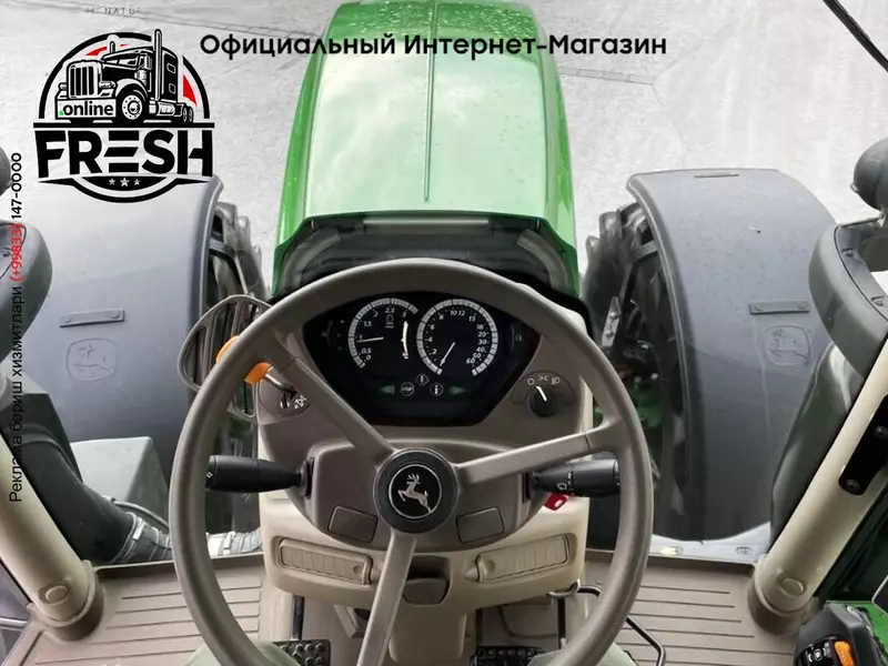 Колесный трактор John Deere 6250R