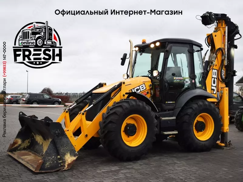 Буровая установка-погрузчик JCB 4CX Piling Master