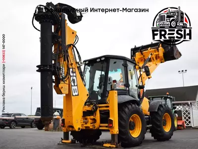 Буровая установка-погрузчик JCB 4CX Piling Master