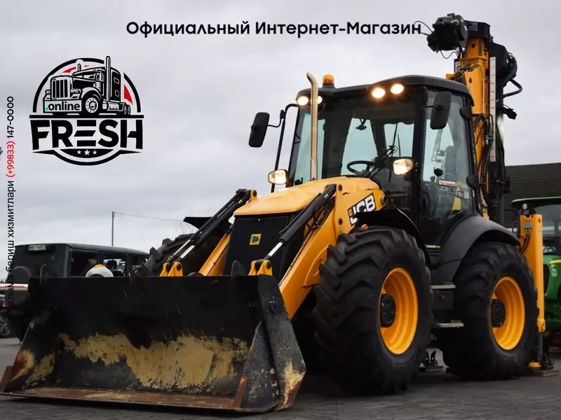 Буровая установка-погрузчик JCB 4CX Piling Master