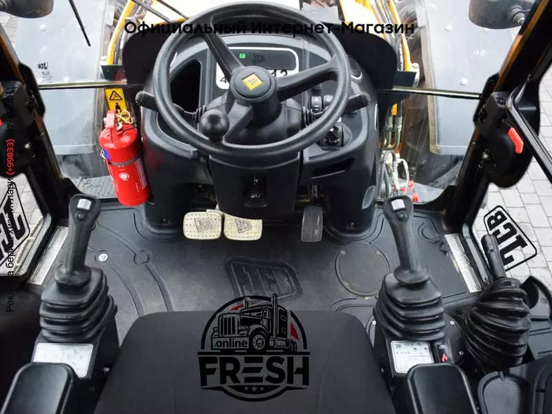 Буровая установка-погрузчик JCB 4CX Piling Master