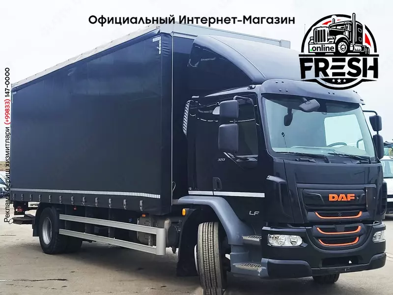 Шторки грузовик DAF LF 320 4X2 