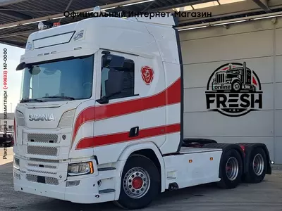 Тягач Scania R650 6X4