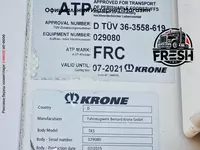 Холодильник Полуприцеп Krone SD Прочее оборудование