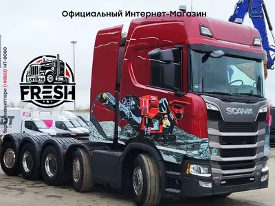 Тягач Scania S650 10X4