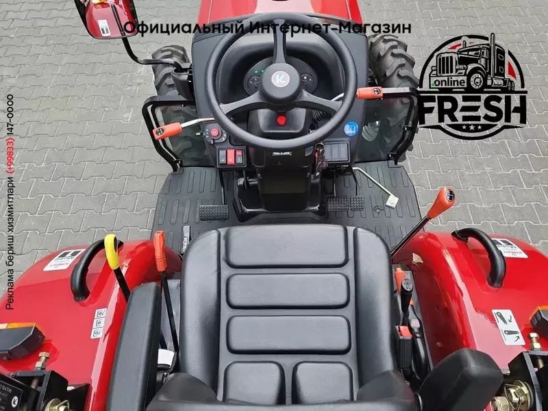 Колесный трактор Knegt 404G2E 4X4