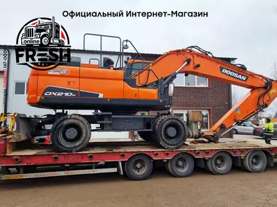 Колёсный экскаватор Doosan DX 210W