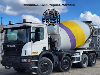 Бетономсеситель грузовик Scania P410 8X4
