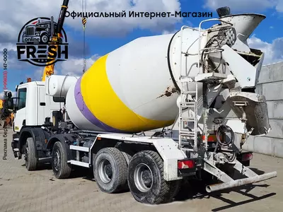 Бетономсеситель грузовик Scania P410 8X4