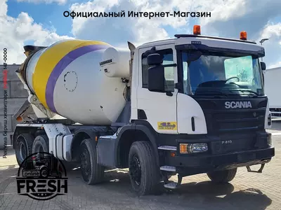 Бетономсеситель грузовик Scania P410 8X4