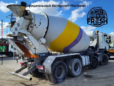 Бетономсеситель грузовик Scania P410 8X4