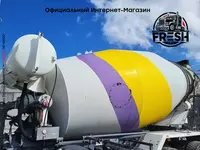 Бетономсеситель грузовик Scania P410 8X4 "Fresh online"©️