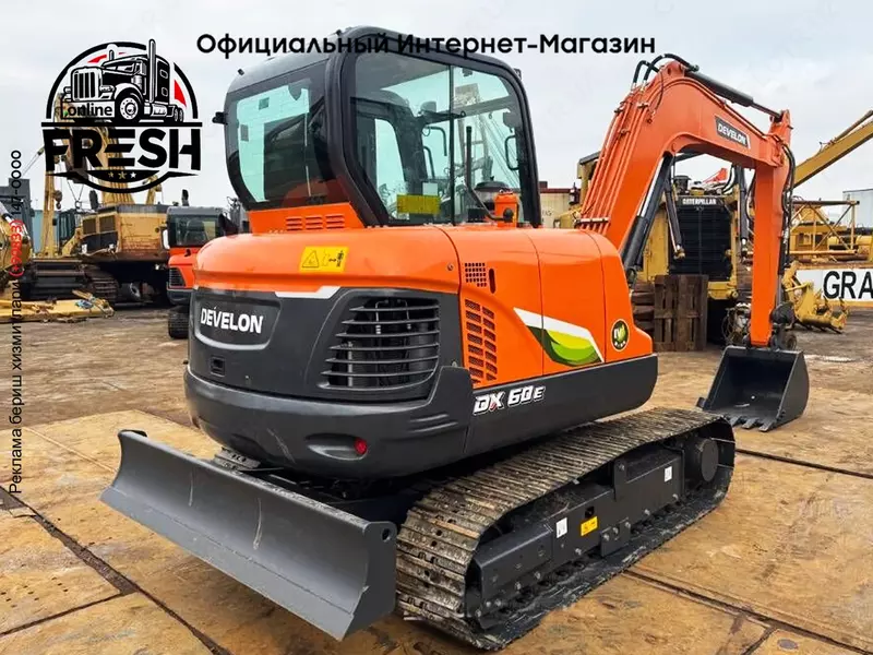 Мини-экскаватор Develon DX 60 E-10 N
