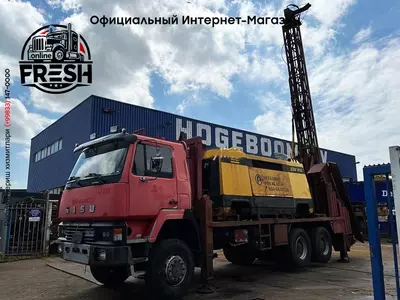 Sisu 12E480 6X6 Буровая установка для бурения скважин ATLAS COPCO XRV410 (50 буровая установка)