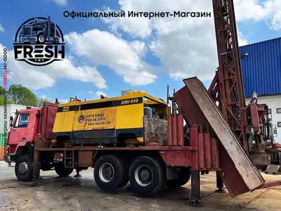 Sisu 12E480 6X6 Буровая установка для бурения скважин ATLAS COPCO XRV410 (50 буровая установка)
