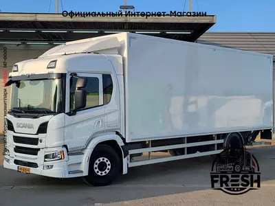 Закрытый грузовик Scania P280 4X2