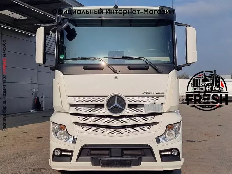 Закрытый грузовик + прицеп Mercedes Actros 2543 6X2