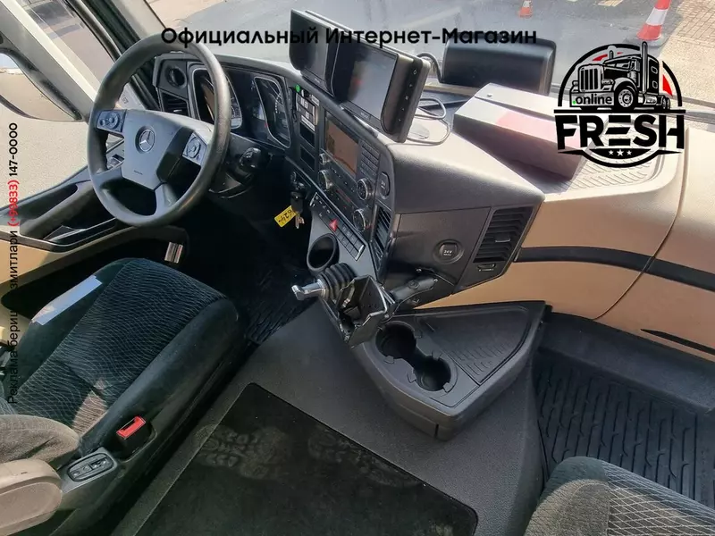 Закрытый грузовик + прицеп Mercedes Actros 2543 6X2