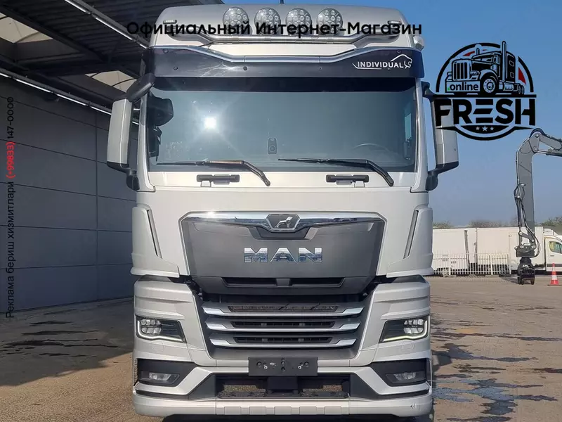Закрытый грузовик MAN TGX 26.580 6X2