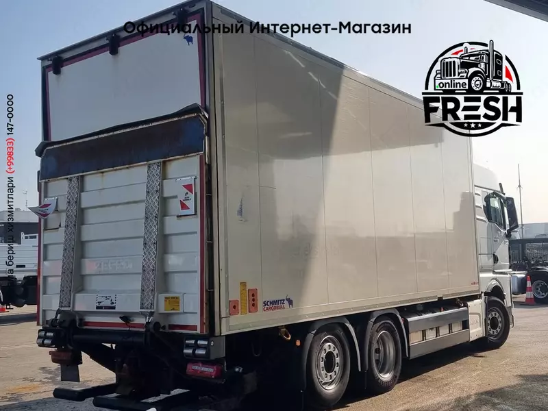 Закрытый грузовик MAN TGX 26.580 6X2