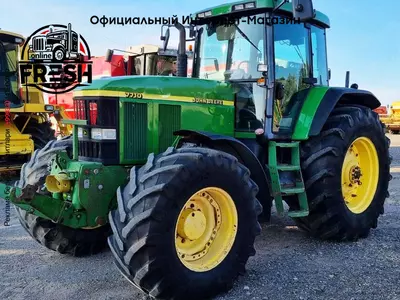 Колесный трактор John Deere 7710 AQ
