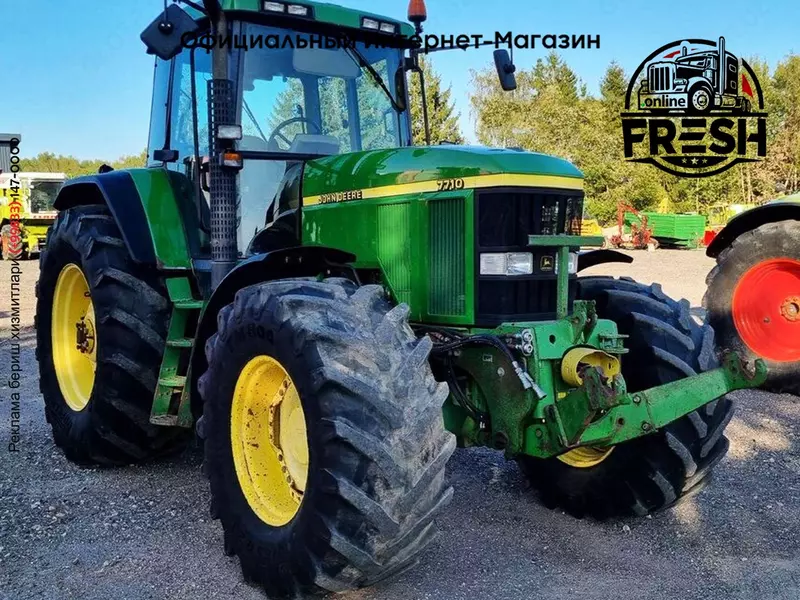 Колесный трактор John Deere 7710 AQ