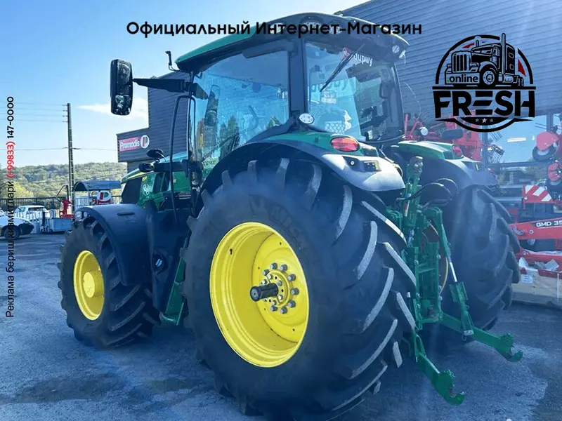 Колесный трактор John Deere 6R165