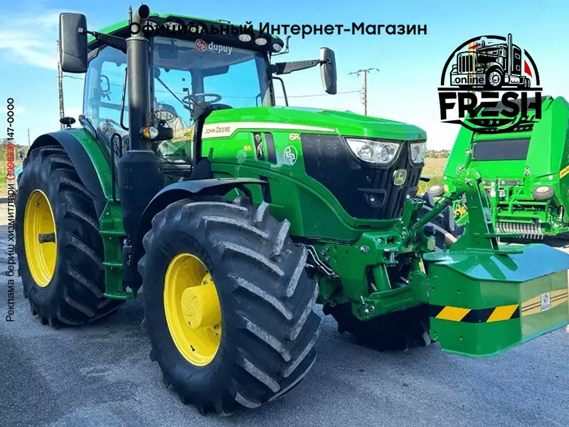 Колесный трактор John Deere 6R165