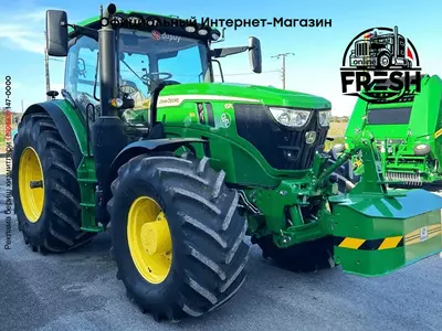 Колесный трактор John Deere 6R165