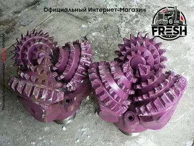 Долото 3х шарошечное