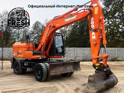 Колёсный экскаватор Doosan DX140W-3